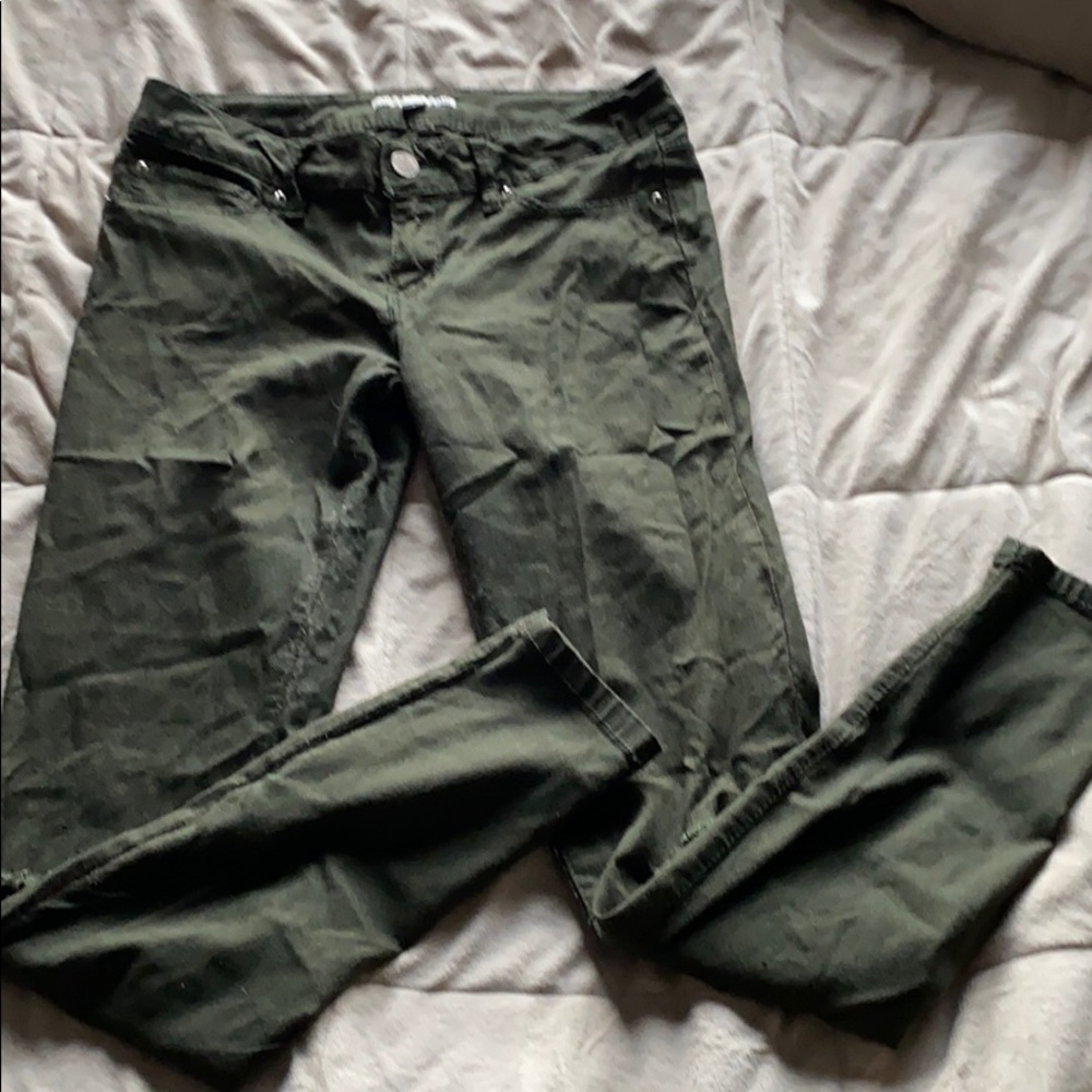COPY - Green Jeggings